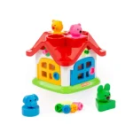 Căsuță educativă sorter cu forme, Polesie - imagine 4