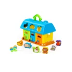 Căsuță educativă cu sorter de animale, Polesie (9166)