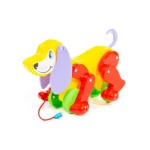 Cățeluș Bobi – jucărie de tras, Polesie (5434)