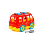 Constructor autobuz – 26 piese, Polesie (71248) - imagine 3