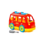 Constructor autobuz – 26 piese, Polesie (71248) - imagine 4