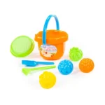 Set pentru nisip cu găletușă și forme, Polesie (0989) - imagine 6