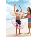 INTEX Cerc gonflabil “Sclipici strălucitor” 107х27 cm, până la 100 kg, 9+ - imagine 3