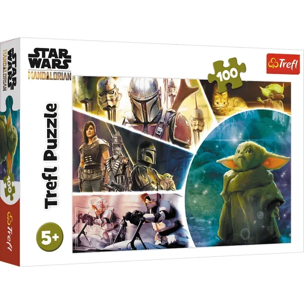 Puzzle 100 elemente "Baby Yoda"