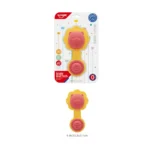 Jucărie zornăitoare leu cu dentiție, Huanger HE0106 (18455) - imagine 3