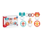 Set de zornăitoare și jucării pentru dentiție, Huanger HE0132 - imagine 2