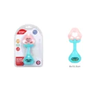 Jucărie de dentiție cu zornăitoare – căpșună, Huanger HE0140 (18882) - imagine 2