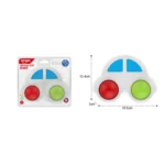 Jucărie senzorială tip pop-it din silicon – mașinuță, Huanger HE0144 - imagine 2