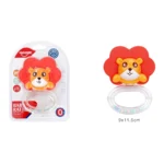 Jucărie zornăitoare leu pentru bebeluși, Huanger HE0160 (18851) - imagine 2