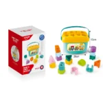 Joc educativ de sortare cu forme și litere, Huanger HE0218 (19278) - imagine 2