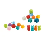 Set educativ senzorial 3 în 1 pentru bebeluși, Huanger HE0231 (19414)