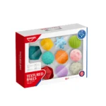 Set de mingi senzoriale din silicon pentru bebeluși, Huanger HE0233 (19407) - imagine 3