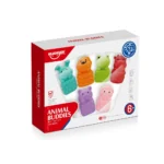 Set de jucării senzoriale moi cu animale pentru bebeluși, Huanger HE0236 (19377) - imagine 3