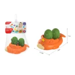 Jucărie de baie bărcuță cu animăluțe, Huanger HE0287 - imagine 2