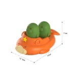 Jucărie de baie bărcuță cu animăluțe, Huanger HE0287