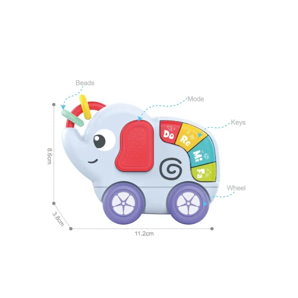 Elefant muzical HE0546 (18226)