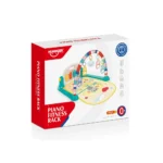 Covoraș de joacă cu jucării suspendate, lumini și muzică, Huanger HE0650 (18431) - imagine 3