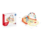 Covoraș de joacă cu jucării suspendate, lumini și muzică, Huanger HE0651 (18424) - imagine 2