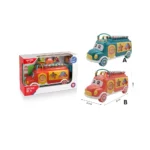 Autobuz educativ muzical cu sorter de forme, Huanger HE8023 (19117) - imagine 2