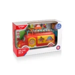 Autobuz educativ muzical cu sorter de forme, Huanger HE8023 (19117) - imagine 3