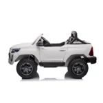 Masina pe acumulator Toyota Hilux (HL860/2 alba) - imagine 8