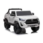 Masina pe acumulator Toyota Hilux (HL860/2 alba) - imagine 7