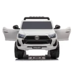 Masina pe acumulator Toyota Hilux (HL860/2 alba) - imagine 4