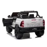Masina pe acumulator Toyota Hilux (HL860/2 alba) - imagine 10