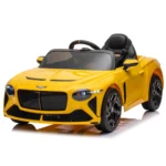 Mașină electrică pentru copii Bentley Bacalar (JE1008 / 1 galben)