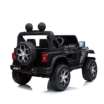 Masina pe acumulator Jeep Wrangler Rubicon (JWR555/1 neagra) - imagine 7