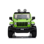 Masina pe acumulator Jeep Wrangler Rubicon (JWR555/2 verde) - imagine 2