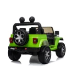 Masina pe acumulator Jeep Wrangler Rubicon (JWR555/2 verde) - imagine 7