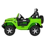 Mașină pe acumulator Jeep Wrangler Rubicon verde JWR555/2 - imagine 6