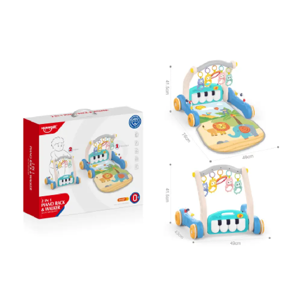 Новый проект (14) Covoras de joaca cu zornaitoare 2 in 1 (19759) - imagine 1