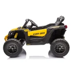 ATV pe acumulator CAN-AM Maverick galben CA003/2 - imagine 3
