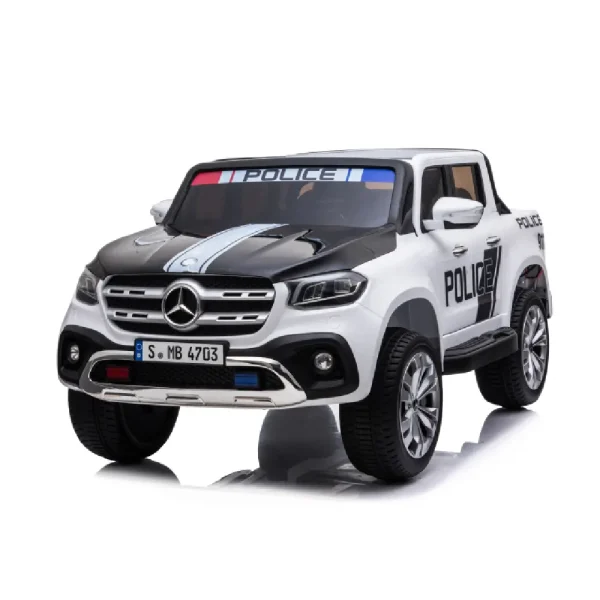 Mașină de poliție pe acumulator Mercedes Benz MX606