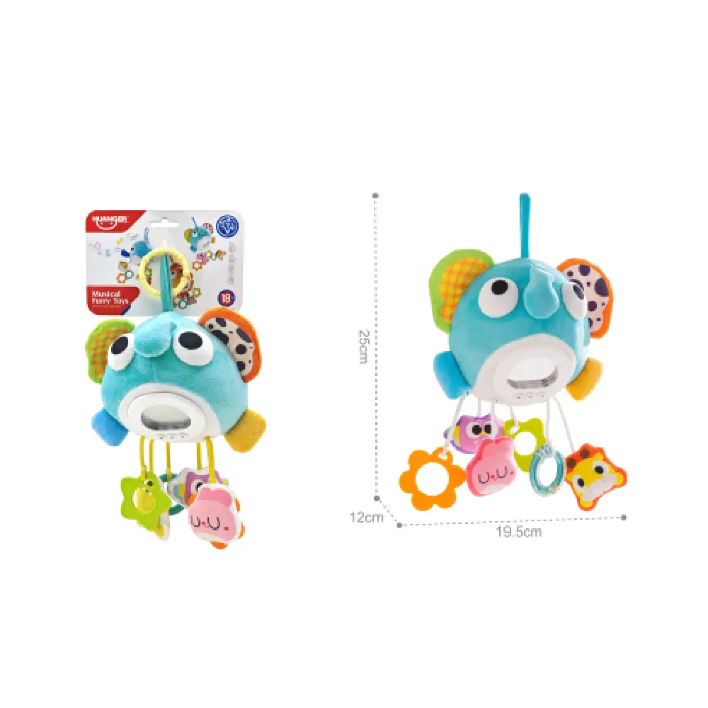 Новый проект (9) (77952) Zornaitoare Elefantul de pluș - imagine 1