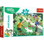Puzzle 60 elemente "Ziua fericita cu Trefliks"