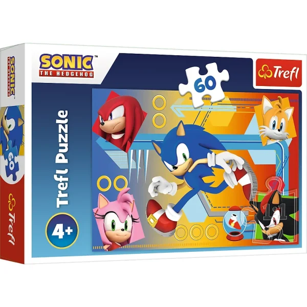 Puzzle 60 elemente "Sonic"