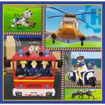 Puzzle 3in1 "Pompierul Sam" - imagine 2