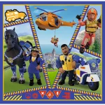 Puzzle 3in1 "Pompierul Sam" - imagine 4