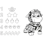 Puzzle 15 Gigante "Patrula catelusilor" - imagine 3