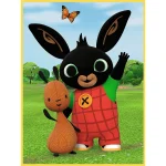 Puzzle 2  X 10 Baby Maxi  "Iepurele Bing" - imagine 2