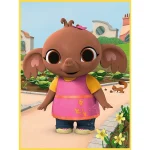 Puzzle 2  X 10 Baby Maxi  "Iepurele Bing" - imagine 3