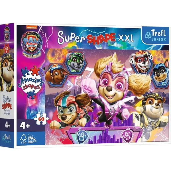 Puzzle 60XXL  "Patrula Catelusilor"