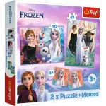 Puzzle 2in1+Memos"Printesele"