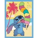Puzzle 2in1+Memos"Lily si Stitch" - imagine 3