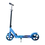 Trotinetă pentru copii cu 2 roți, ghidon reglabil și frână de picior, albastru, RTM Scooter (16581) - imagine 2