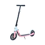 Trotinetă pentru copii cu 2 roți, ghidon reglabil și frână de picior, roz, RTM Scooter (66990)