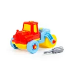 Constructor cilindru compactor – 18 piese, Polesie - imagine 2